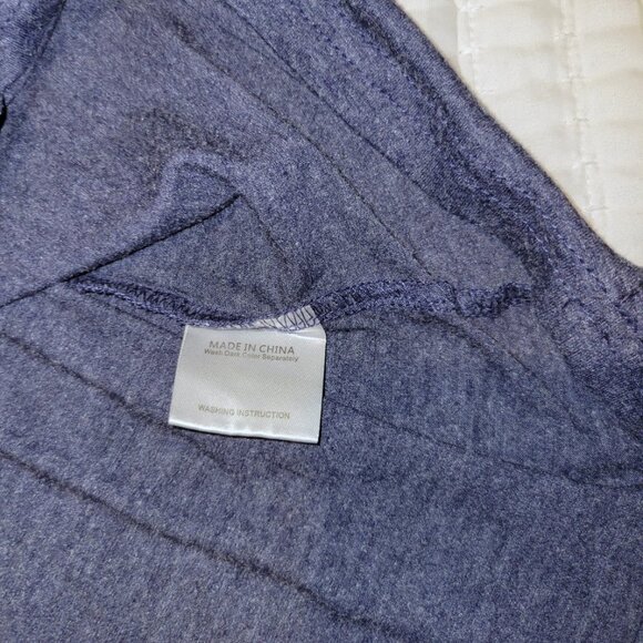 Blue Racerback Tank - Size M-L - Picture 3 of 4